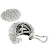 Judith Ripka Cz Sterling Silver Clip On Earrings