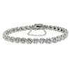 14k White Gold Diamond Tennis Bracelet Aprox 1.00 CTW