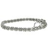 14k White Gold Diamond Tennis Bracelet Aprox 1.00 CTW