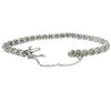 14k White Gold Diamond Tennis Bracelet Aprox 1.00 CTW