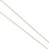 14k Yellow Gold Dolphin Pendant Necklace