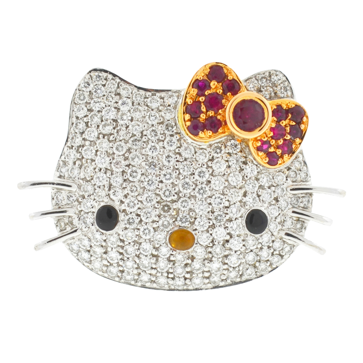 Hello kitty diamond on sale ring