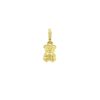 18k Yellow Gold Small Bear Pendant