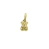 18k Yellow Gold Small Bear Pendant