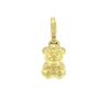 18k Yellow Gold Small Bear Pendant