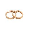 BVLGARI B.Zero1 18k Rose Gold Hoops Earrings