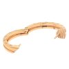 BVLGARI B.Zero1 18k Rose Gold Hoops Earrings