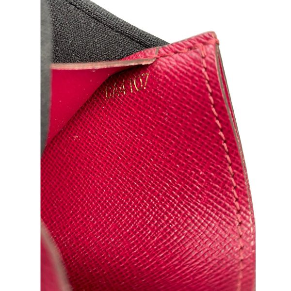 Louis Vuitton Coin Card Holder Fuchsia in Coated Canvas/Cowhide Leather  with Silver-tone - US