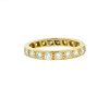 18k Yellow Gold Diamond Eternity Band Ring Apx.60ctw