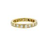 18k Yellow Gold Diamond Eternity Band Ring Apx.60ctw