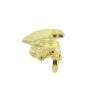 18k Yellow Gold Small Cat Pendant