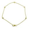 14k Yellow Gold Diamonds by the Yard Bracelet Aprox .25ctw