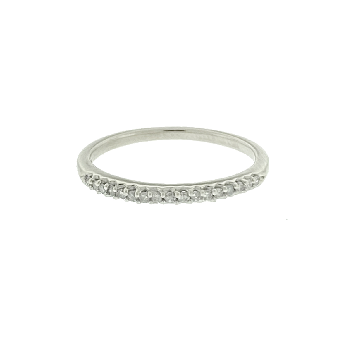 14k White Gold Women's Diamond Engagement Ring