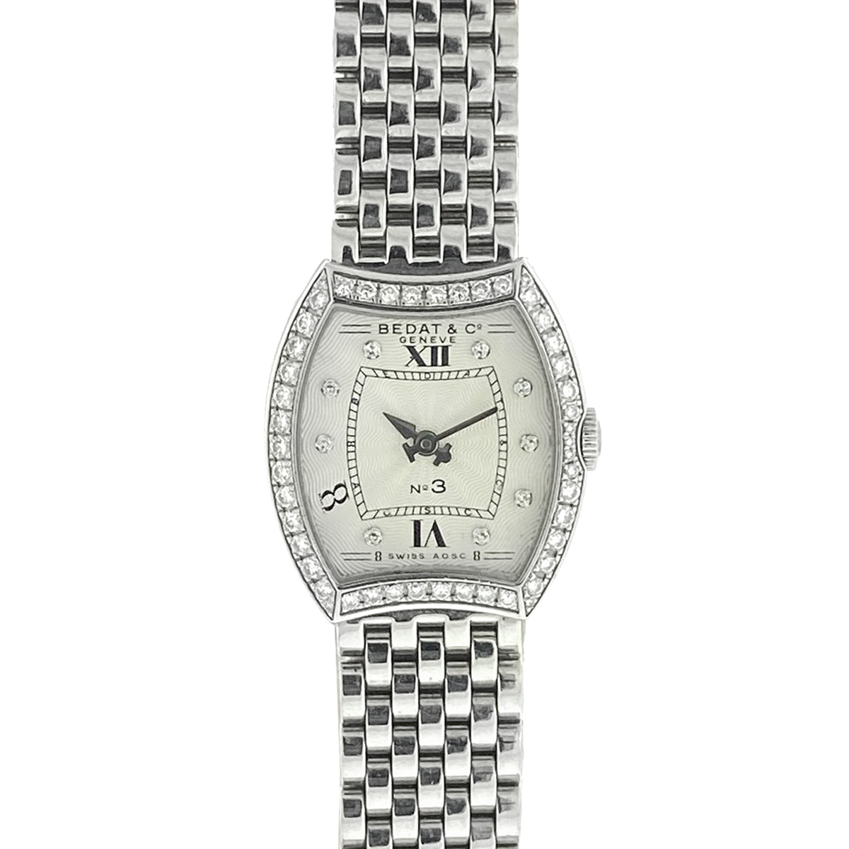 Bedat no 3 store watch with diamonds