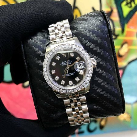 Rolex 179160 Datejust Factory Diamond Dial Ladies Watch