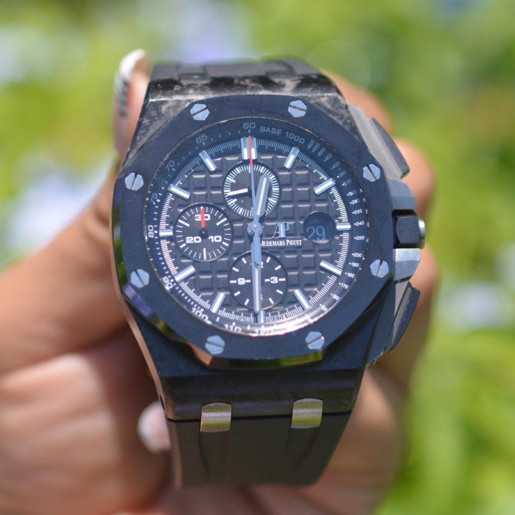 Audemars Piguet Royal Oak Offshore Chronograph Black Carbon Ceramic Watch