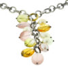 David Yurman Two Tone Multi-Gemstone Necklace