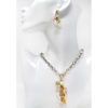 David Yurman Two Tone Multi-Gemstone Necklace