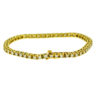 14k Yellow Gold Diamond Tennis Bracelet Aprox. 2.00 ctw