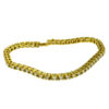 14k Yellow Gold Diamond Tennis Bracelet Aprox. 2.00 ctw