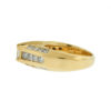 14k Yellow Gold Princess Cut Engagement Ring Aprox .40 CTs