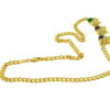 18k Yellow Gold Elephant Multi-Color Necklace