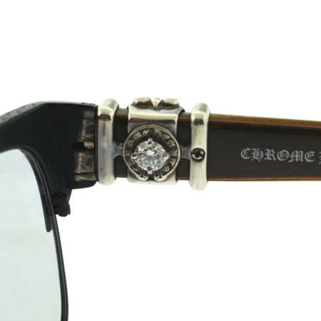 Chrome Hearts Glasses Tig Ol' Bitties II 54-17-144 w/ Diamonds