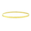 14k Yellow Gold Thin Bangle Bracelet