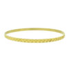 14k Yellow Gold Thin Bangle Bracelet