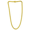 14k Yellow Gold Cuban Link Style Chain Necklace