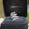 Tiffany & Co. Victoria Vine Bypass Platinum Diamond Cocktail Ring