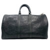 Louis Vuitton Black Epi Leather Keepall 45 Duffle Bag