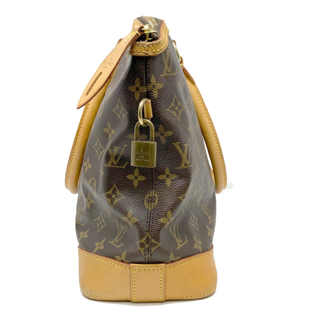 Louis Vuitton handbag Lockit horizontal monogram canvas AR0096