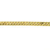 18k Yellow Gold Men's Cuban Link Chain Bracelet