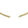 14k Yellow Gold Solid Thin Flat Necklace