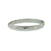 14k White Gold Bangle Bracelet