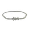 18k White Gold Diamond Tennis Bracelet 2.90 CTW