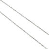 18k White Gold Diamond Pave Heart Necklace 1.00TCW