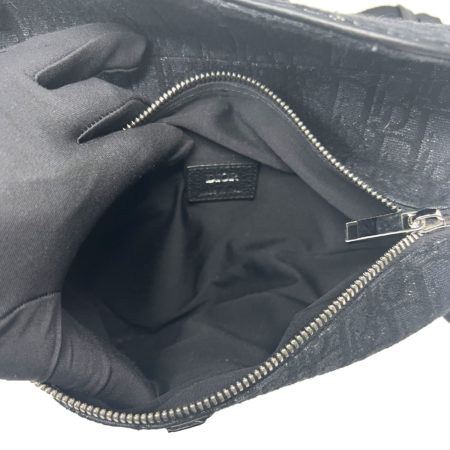 Christian Dior Oblique Canvas Saddle Crossbody Bag