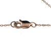 14k Rose Gold Diamond Station Thin Ladies Bracelet .50 CTW