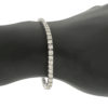 14k White Gold Diamond Tennis Bracelet 5.71 CTW