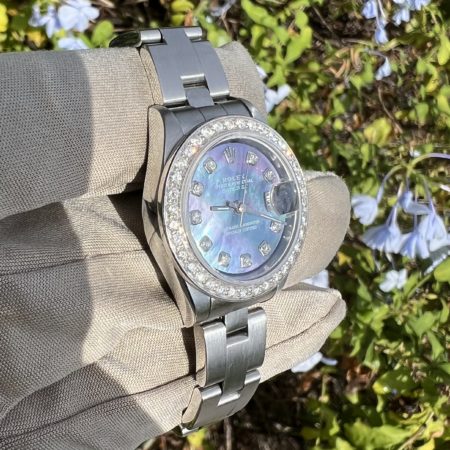 Rolex 79190 Datejust 26mm Diamond Bezel MOP Dial Stainless Steel Automatic Watch