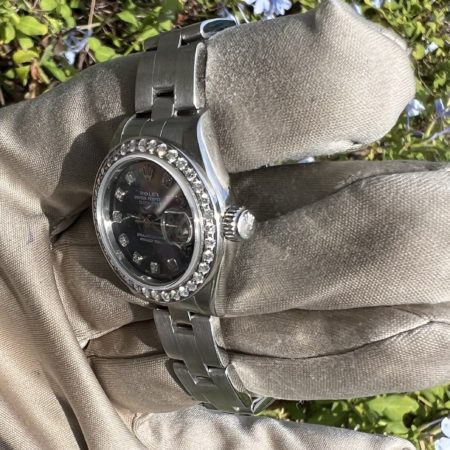 Rolex 79190 Datejust 26mm Diamond Bezel MOP Dial Stainless Steel Automatic Watch
