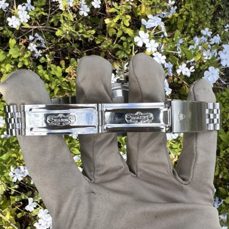 Rolex 1603 Datejust 36mm Engine Bezel Silver Dial Jubilee Stainless Steel Watch