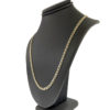 10k Yellow Gold Flat Curb Link Chain Necklace