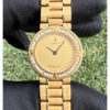 Corum Romulus 18k Yellow Gold Diamond Bezel Ladies Watch