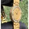 Corum Romulus 18k Yellow Gold Diamond Bezel Ladies Watch