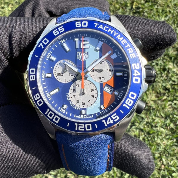  Tag Heuer Formula 1 Blue Dial Stainless Steel Men's
