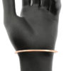 18k Rose Gold Baguettes & Rounds Diamond Bangle Ladies Bracelet .91 CTW