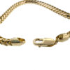 14k Yellow Gold Men's Wheat Link Bracelet